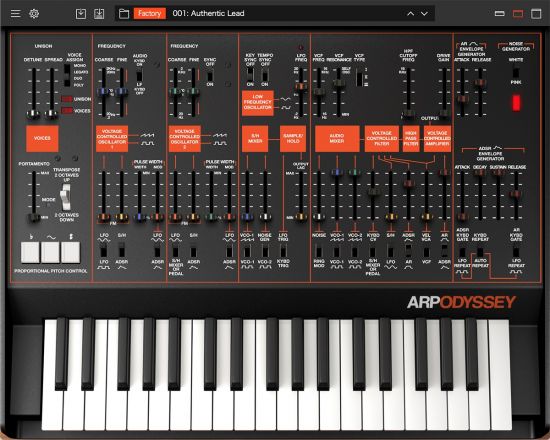 KORG – ARP ODYSSEY v1.5.2 SAL, VSTi, VST3i, AAX WIN.OSX x64