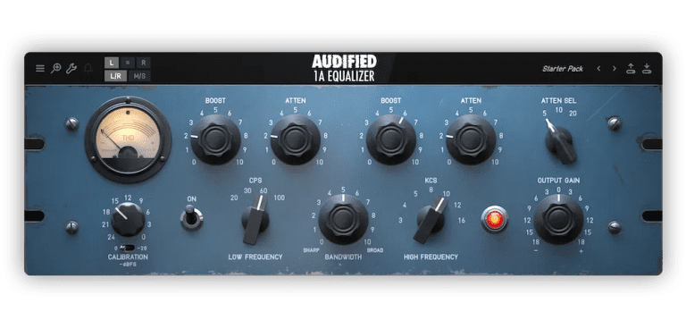 Audified – 1A Equalizer v1.0.0 VST3, AAX x64