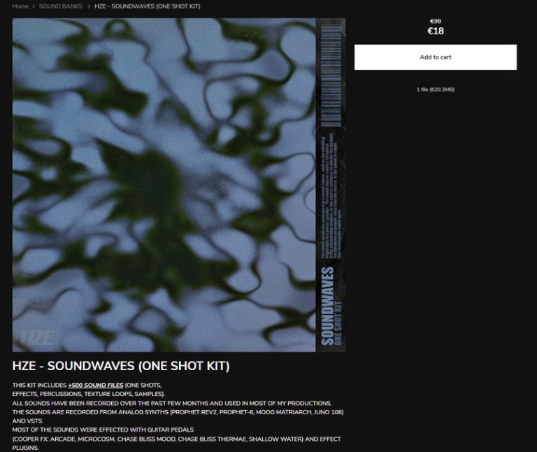 HZE – SOUNDWAVES (ONE SHOT KIT) (WAV)
