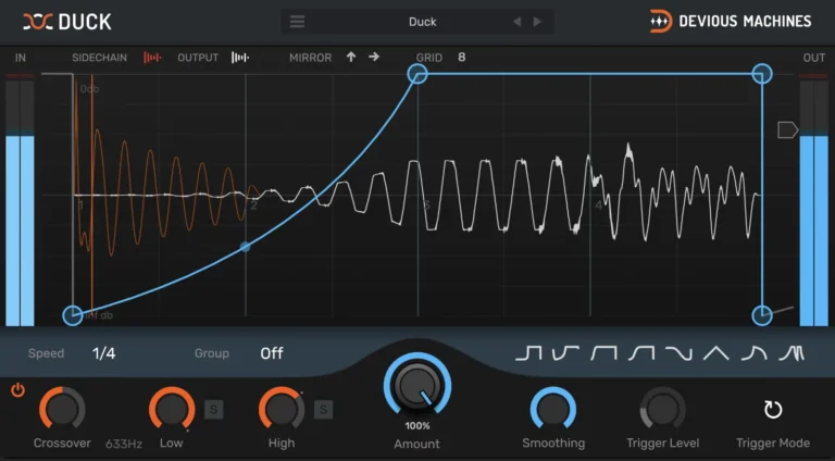 Devious Machines – Duck 1.3.9 VST, VST3, AAX x64