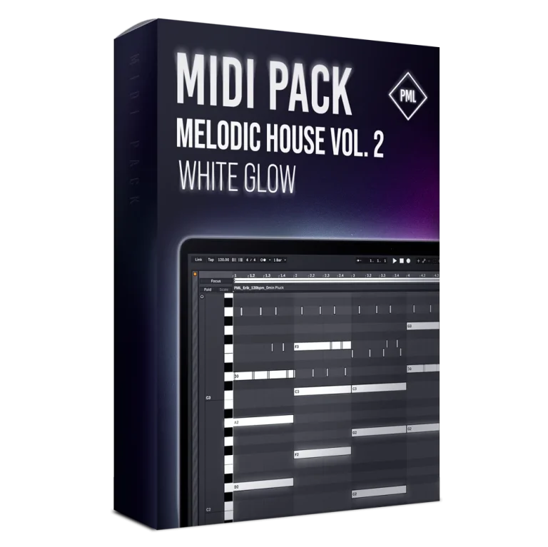 Production Music Live – MIDI Pack Melodic House Vol. 2 – White Glow (Ableton Project, MiDi)