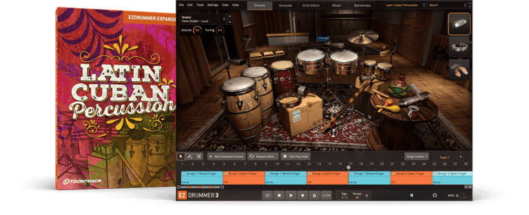 Toontrack – Latin Cuban Percussion EZX Library Update 1.0.2 (SOUNDBANK)