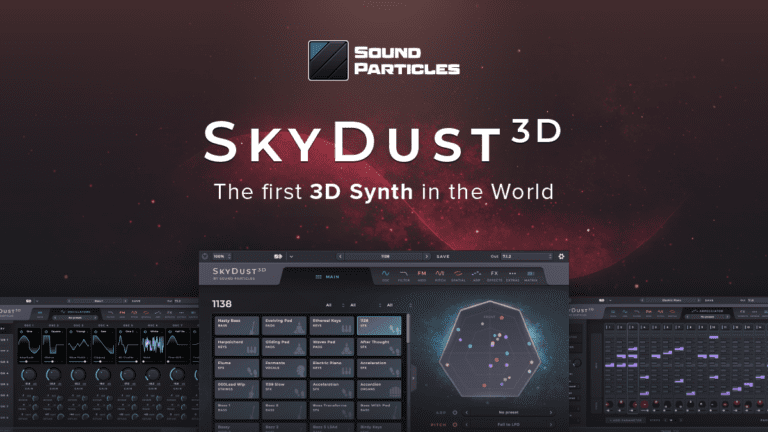 Sound Particles – SkyDust 3D v1.5.0.23244 VSTi3, AAX x64