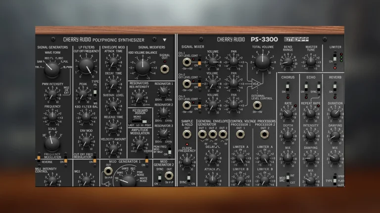Cherry Audio – PS-3300 v1.0.4.54 SAL, VSTi, VST3i, AAX x64
