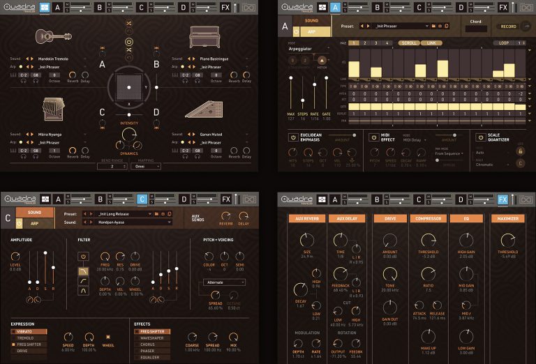 UVI – Quadra – Traveler v1.0.1 (SOUNDBANK)