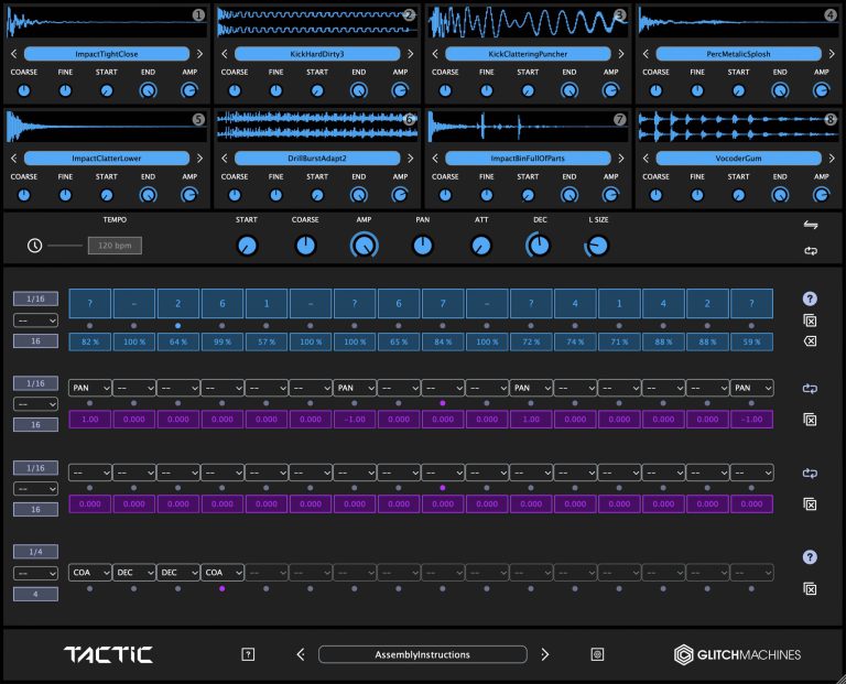 Glitchmachines – Tactic v1.3.0 VSTi3 x64