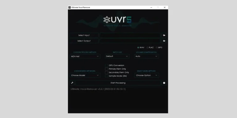 Core Developers – Ultimate Vocal Remover v5.6.0 x64