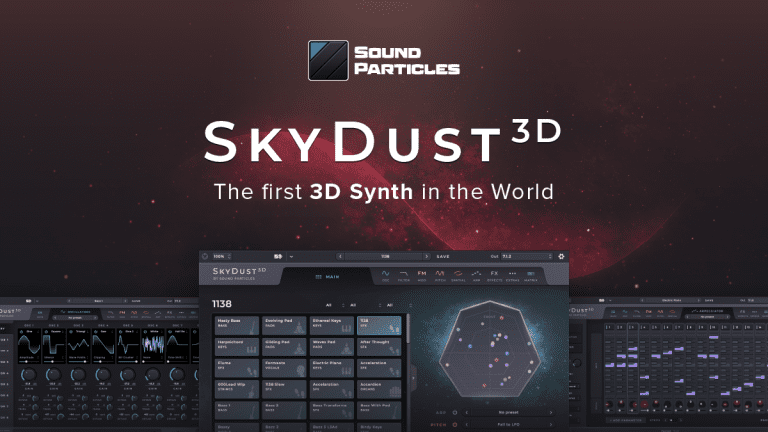 Sound Particles – SkyDust 3D v1.5.1 VSTi3, AAX x64