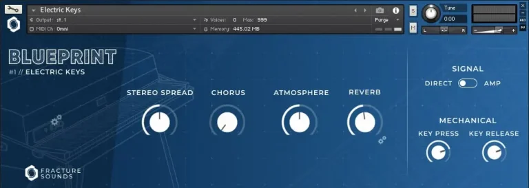 Fracture Sounds – BLUEPRINT ELECTRIC KEYS (KONTAKT)