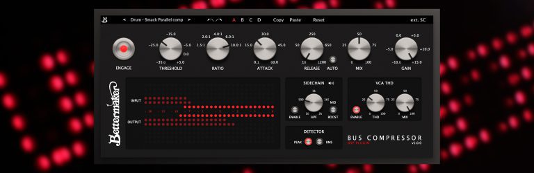Plugin Alliance – Bettermaker Bus Compressor v1.0.0 VST, VST3, AAX x64