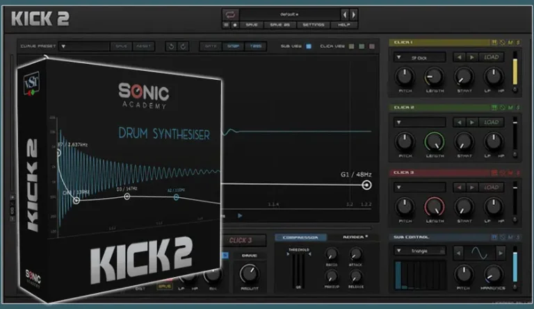 Sonic Academy – KICK 2 1.1.7 VSTi, VSTi3, AAX x64