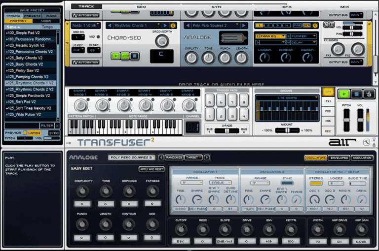 AIR Music Technology – Transfuser v2.0.7.21000 VSTi, AAX x64