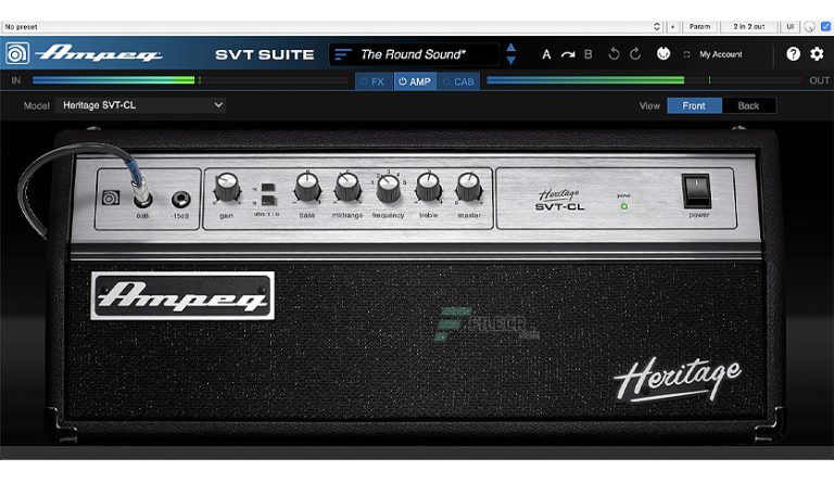 Yamaha Guitar Group – Ampeg SVT Suite v1.12 SAL, VST, VST3, AAX x64