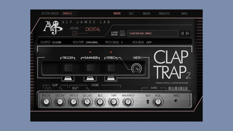 Aly James Lab – CLapTrap v1.3.0 + VSDSX v2.3.0 VST3i x64-Drums