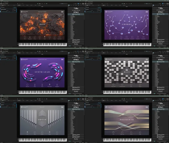 UVI – Falcon Factory Library (Rev2) v3.0.1 (SOUNDBANK)