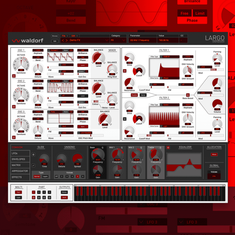 Waldorf – Largo2 v1.0.1 VSTi, VST3i, AAX, AU WIN.OSX x64