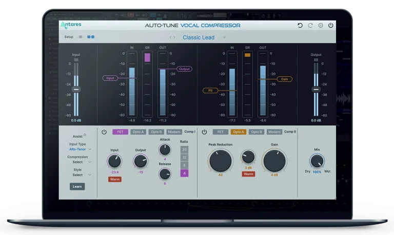 Antares – Auto-Tune Vocal Compressor v1.0.1 VST3, AAX x64