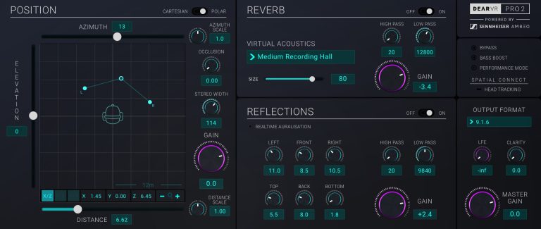 Dear Reality – dearVR PRO 2 v2.0.0 VST3, AAX x64 – Mixing