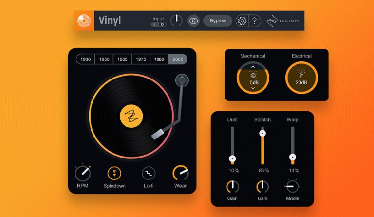 iZotope – Vinyl 1.12.1 VST, VST3, AAX x64