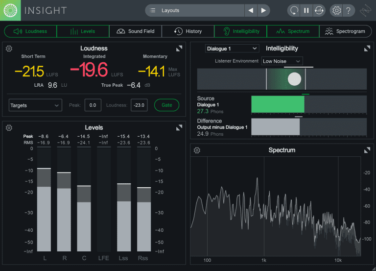 iZotope – Insight 2 v2.5.0 VST, VST3, AAX x64