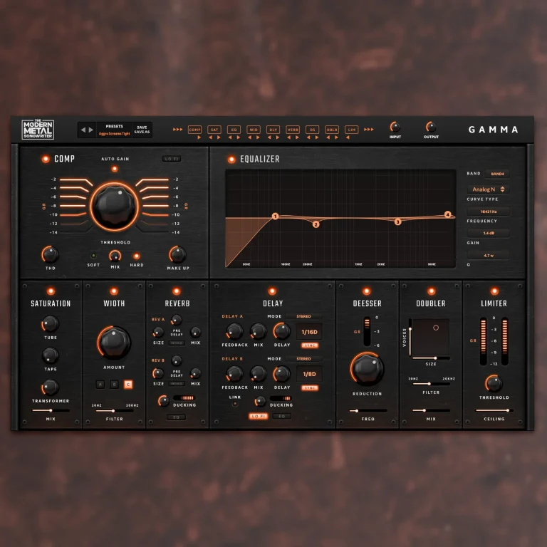 Modern Metal Songwriter – Gamma Vocal Suite v1.0.5 VST3, AAX, AU WIN.OSX x64