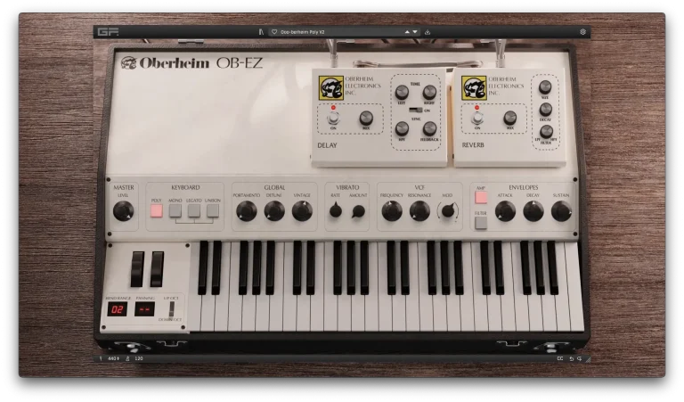 GForce Software – OB-EZ v1.0.2 STANDALONE, VSTi, VST3i, AAX, AUi WIN.OSX x64