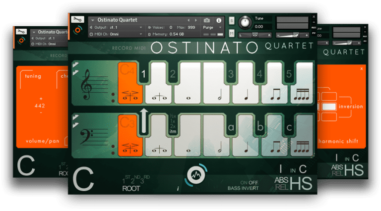 Sonokinetic – Ostinato String Quartet (KONTAKT)