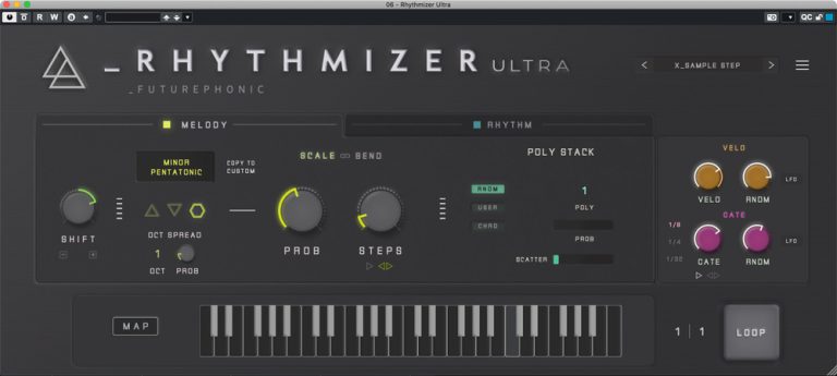 Futurephonic – Rhythmizer Ultra v1.1.0 CLAP, VSTi3 x64