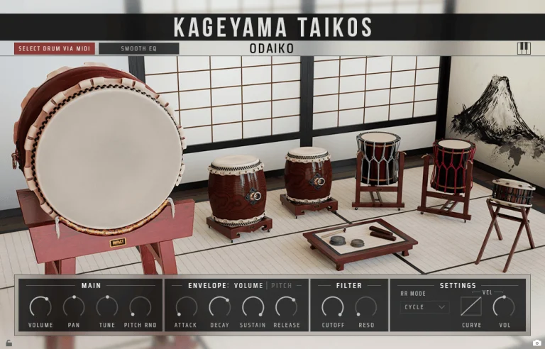 Impact Soundworks – Kageyama Taikos v1.6 player edition (KONTAKT)