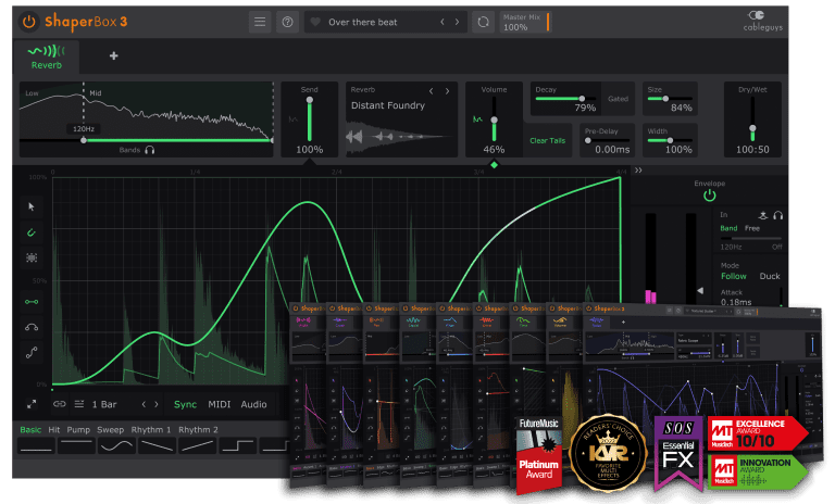 Cableguys – ShaperBox v3.5.1 VST, VST3, AAX x64