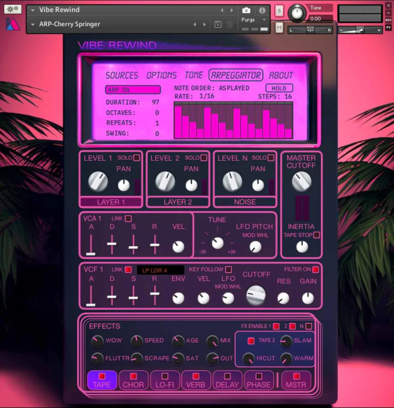 Kael Alden – Vibe Rewind (KONTAKT)