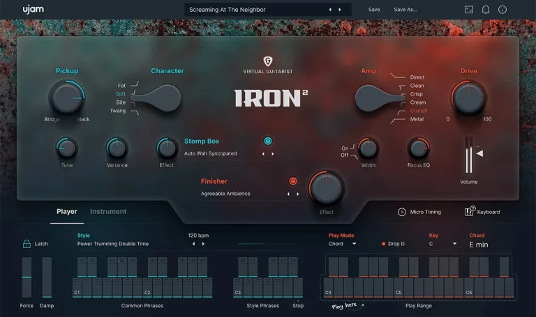 UJAM – Virtual Guitarist Iron 2 v2.3.0 VSTi, VSTi3 x64