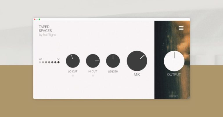 Half Light Audio – Taped Spaces v1.6.1 VST3, AAX x64