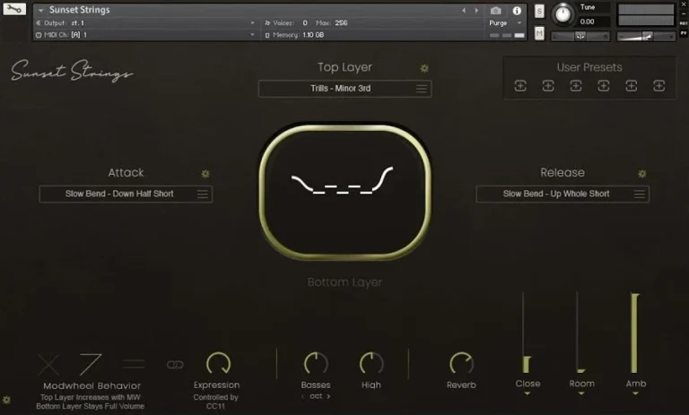 Realitone – Sunset Strings v1.1 (KONTAKT)