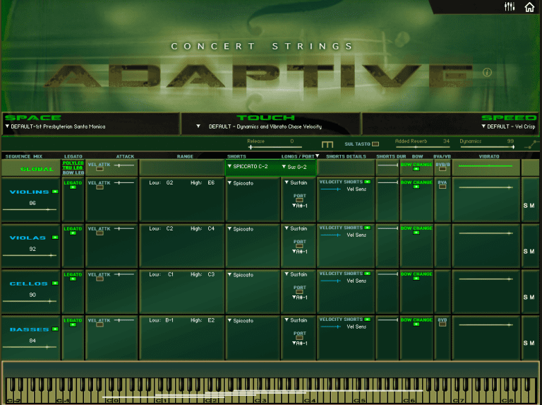 Kirk Hunter Studios – Chamber Strings Adaptive (KONTAKT)
