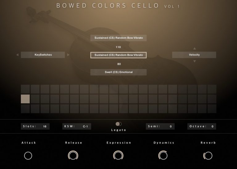 Evolution Series – Bowed Colors Cello Vol. 2 (KONTAKT)