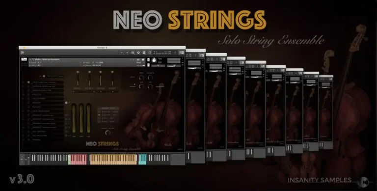 Insanity Samples – Neo Strings Solo String Ensemble 4.0.3 (KONTAKT)