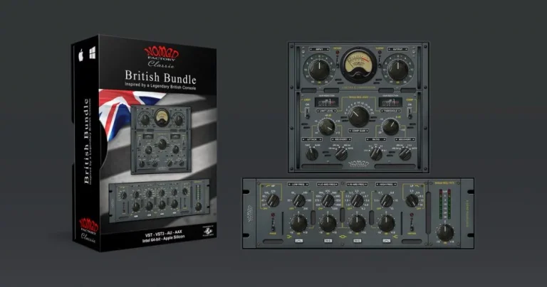 Nomad Factory – British Bundle v2.0.1 VST, VST3, AAX x64