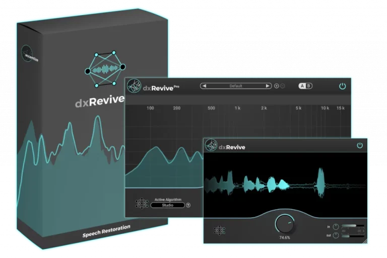 Accentize – dxRevive Pro v1.2.2 VST3, AAX x64