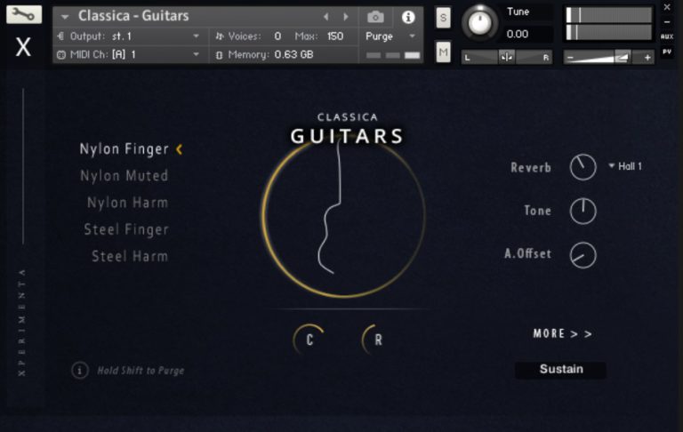 XPERIMENTA – Classica Guitars (Kontakt)