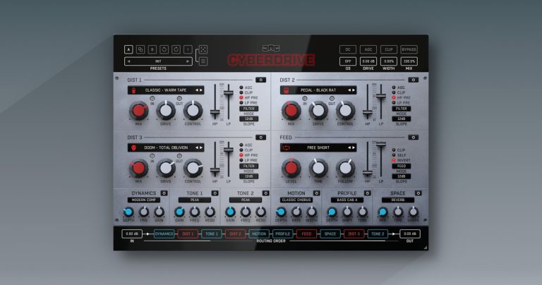 JMG Sound – Cyberdrive v.1.0 VST, VST3, AAX x86 x64