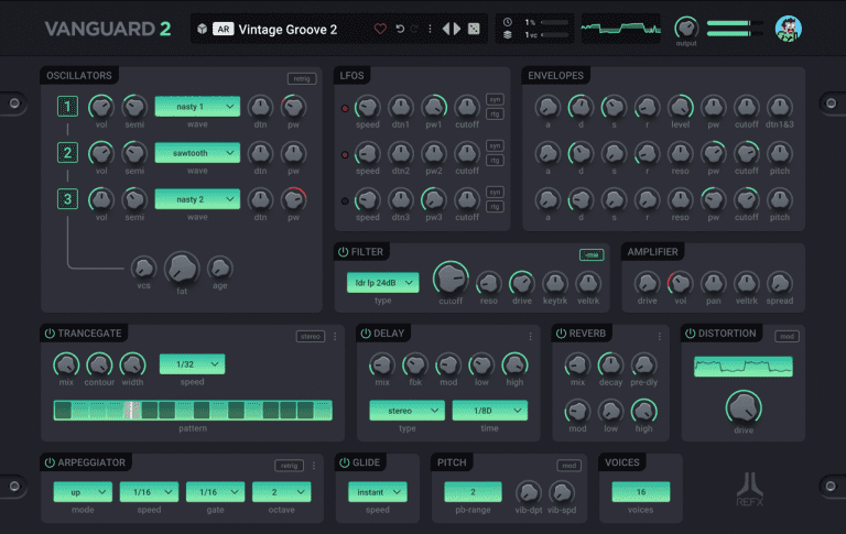 reFX – Vanguard 2 v2.0.9 VSTi, VST3i, AAX x64