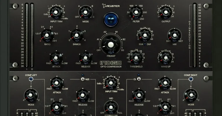 Acustica Audio – Indigo 2023 VST, VST3, AAX