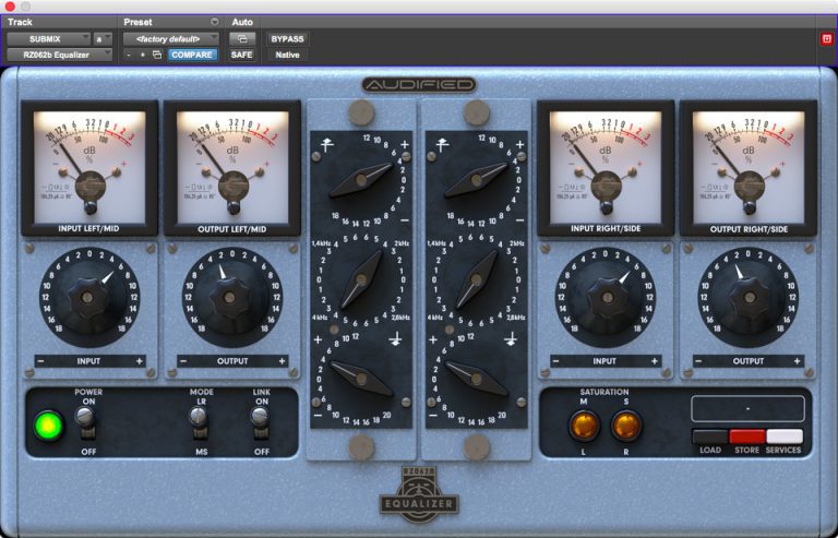 Audified – RZ062 Equalizer v2.1.3 VST3, AAX x64