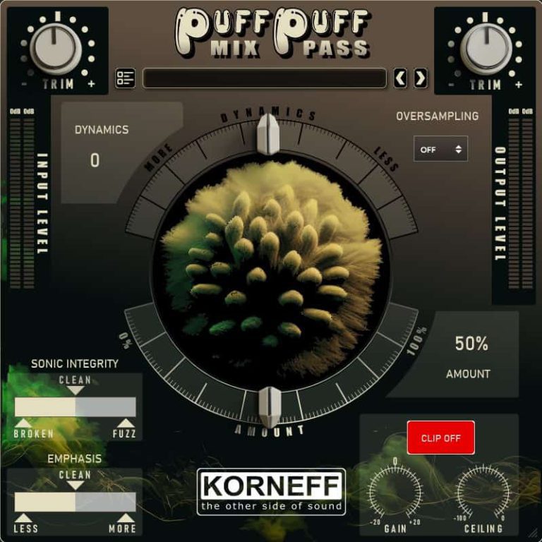 Korneff Audio – Puff Puff mixPass v1.0.0 VST3, AAX x64