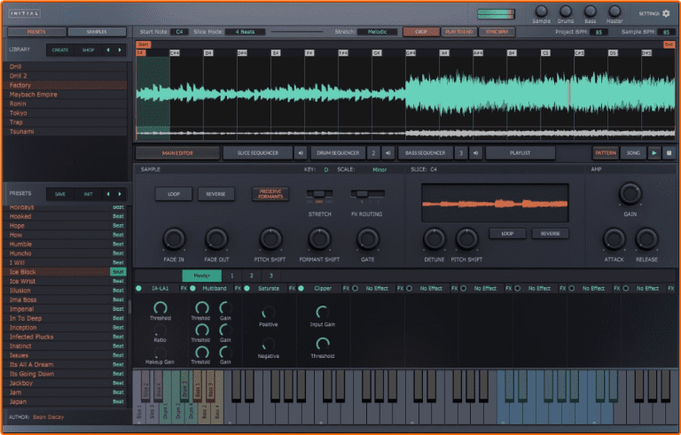 Initial Audio – Slice v1.3.0 SAL, VSTi, VST3i, AAX, AUi WIN.OSX x64