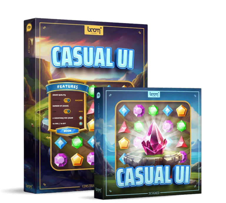 Boom Library – Casual UI (WAV)