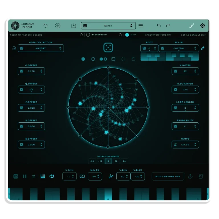 Mario Nieto – Harmony Bloom v1.3.1 SAL, VST3i x64