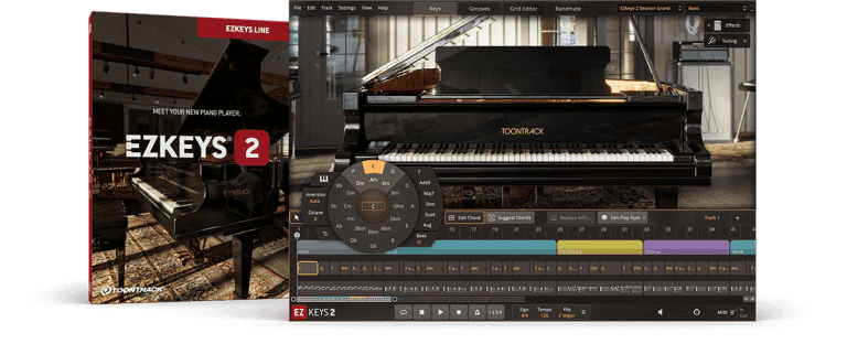 Toontrack – EZkeys 2.1.1 Update STANDALONE, VSTi3, AAX x64