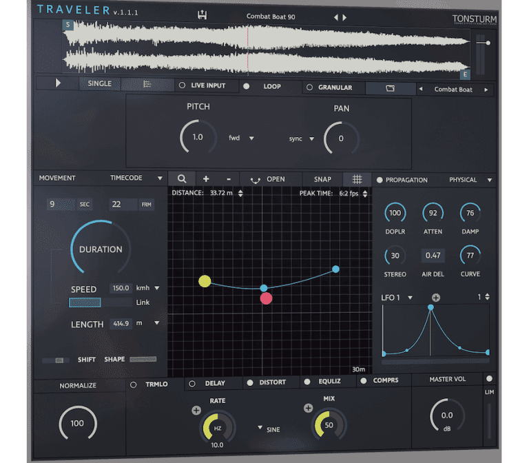 TONSTURM – TRAVELER v1.1.3 VST, VST3, AAX x64